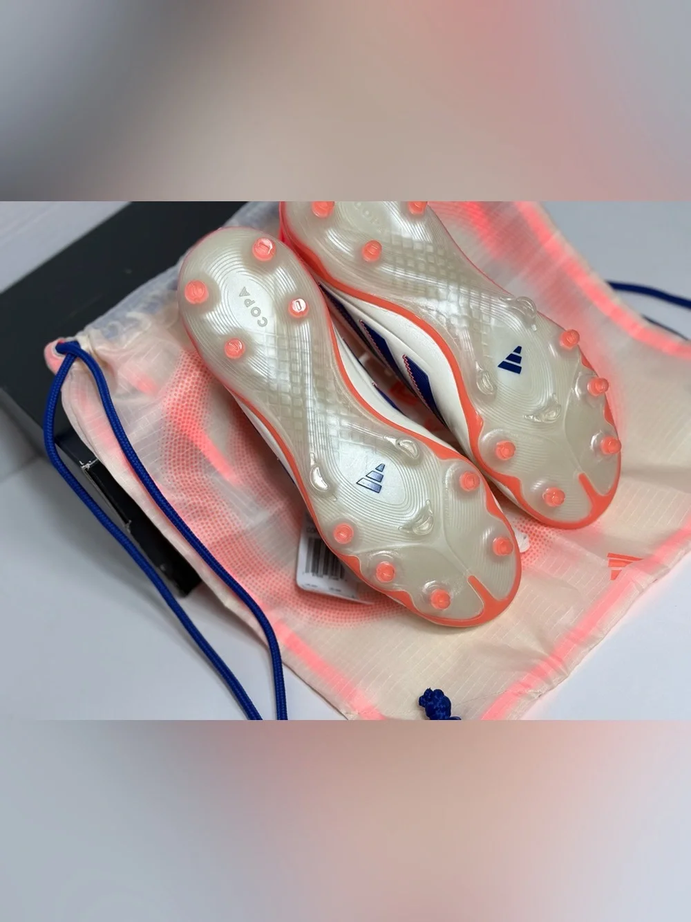Adidas Copa Pure 3 Elite FG Leather Coral Blaze Pack Soccer Cleats JH8728 NEW
